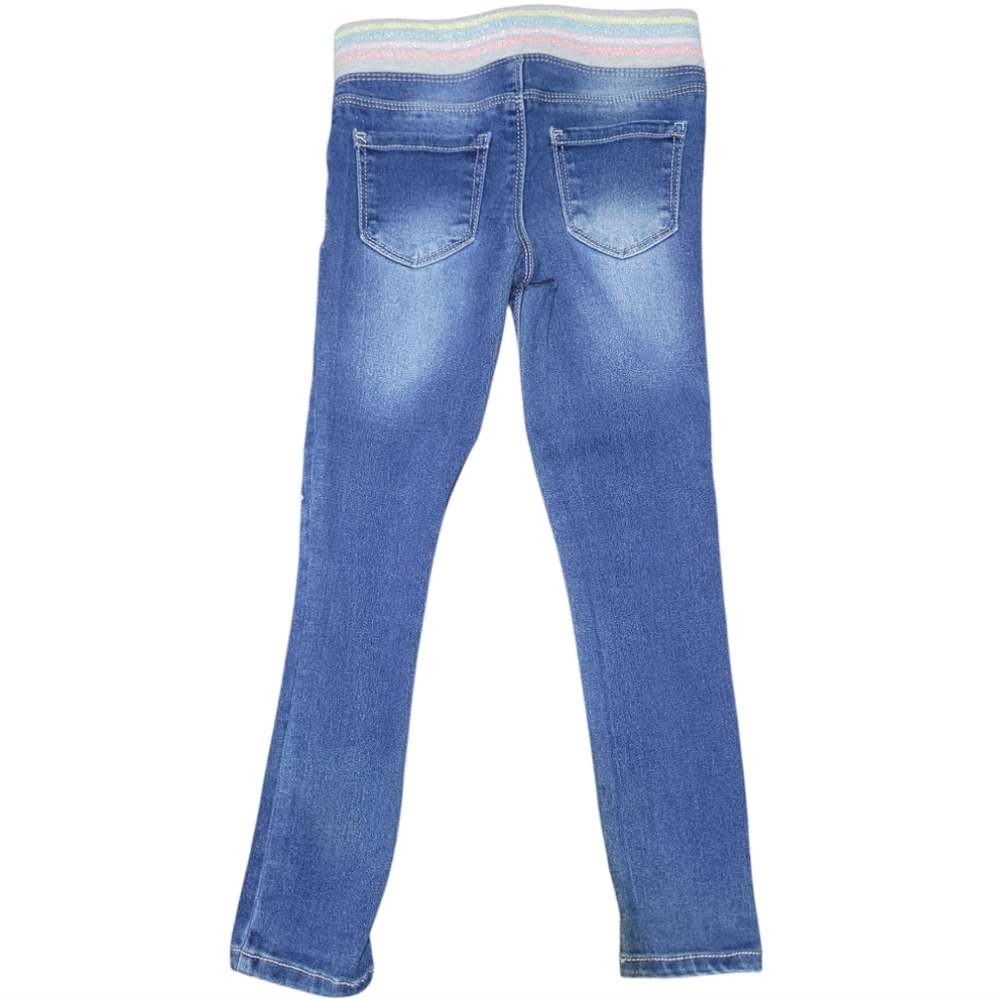 Bundle Of 4 Pants, Size 6, Cat & Jack, Victory, Blue Ink - Picture 4 of 14